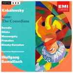 Cover for album: Kabalevsky, Rimsky-Korsakov, Glinka, Borodin, Mussorgsky, Prokofiev, Bayerisches Staatsorchester, Wolfgang Sawallisch – Suite: The Comedians(CD, Stereo)