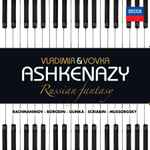 Cover for album: Vladimir & Vovka Ashkenazy, Rachmaninov, Borodin, Glinka, Scriabin, Mussorgsky – Russian Fantasy