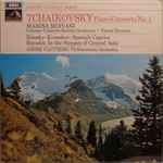 Cover for album: Tchaikovsky, Rimsky-Korsakov, Borodin - Marina Mdivani, Colonne Concerts Society Orchestra, Pierre Dervaux (2), André Cluytens, Philharmonia Orchestra – Piano Concerto No. 1 / Spanice Caprice / In The Steppes Of Central Asia(LP, Compilation, Stereo)