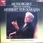 Cover for album: Modest Mussorgsky, Alexander Borodin, Philharmonia Orchestra London, Herbert von Karajan – Bilder Einer Ausstellung