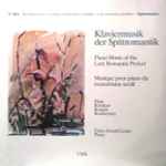 Cover for album: Haas / Rébikow / Rossini / Bortkiewicz - Franz-Joseph Lütter – Klaviermusik Der Spätromantik(LP)