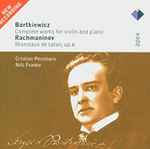 Cover for album: Bortkiewicz, Rachmaninov, Cristian Persinaru, Nils Franke – Works For Violin & Piano(CD, Album)