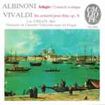 Cover for album: Albinoni, Vivaldi / Luc Urbain, Orchestre de Chambre Tchécoslovaque de Prague – Adagio - Concerti A Cinque / Six Concerti Pour Flûte Op. X En Sol Mineur