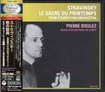 Cover for album: Stravinsky - Pierre Boulez, Orchestre National De L'ORTF – Le Sacre Du Printemps / Four Études For Orchestra(SACD, Hybrid, Stereo, Album, Reissue, Remastered)