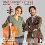 Cover for album: Bach, Berio, Boulez - Martina Rudić, Michele Gamba (2) – Correspondences(CD, Album)