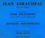 Cover for album: Igor Stravinsky, Modest Mussorgsky, Jean Giraudeau, Pierre Boulez – Stravinsky - Mélodies / Chants Et Danses De La Mort(LP, Album, Mono)