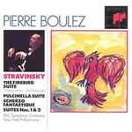 Cover for album: Stravinsky - Pierre Boulez, BBC Symphony Orchestra, New York Philharmonic – The Firebird Suite / Pulcinella Suite / Scherzo Fantastique / Suites Nos. 1 & 2