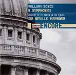 Cover for album: William Boyce, Academy Of St Martin In The Fields, Sir Neville Marriner – 8 Symphonies