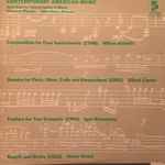 Cover for album: Elliott Carter, Milton Babbitt, Igor Stravinsky, Henry Brant – Volume 9: Contemporary American Chamber Music(LP)