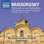Cover for album: Modest Mussorgsky  -  The New Zealand Symphony Orchestra, Peter Breiner – Pictures At An Exhibition / Songs And Dances Of Death / The Nursery