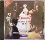 Cover for album: Tomaso Albinoni, Ensemble Benedetto Marcello – Albinoni - 12 Balletti A Tre Per Due Violini, Violoncello E Cembalo, Op. 3(CD, Album)