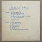 Cover for album: Jacques Brel(LP, Compilation, Test Pressing)