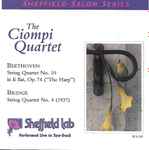 Cover for album: The Ciompi Quartet, Beethoven, Bridge – Beethoven String Quartet No. 10 in E Flat, Op. 74 (The Harp) / Bridge String Quartet No. 4 (1937)(CD, )