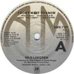 Cover for album: Nils Lofgren – I Don't Want To Know(7