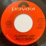 Cover for album: Max D. Barnes – Allegheny Lady(7