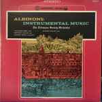 Cover for album: The Telemann Society Orchestra, Albinoni – Instrumental Music(LP, Album, Stereo)