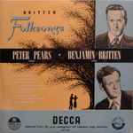 Cover for album: Benjamin Britten, Peter Pears – Britten Folksongs