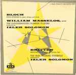 Cover for album: Bloch - William Masselos, Knickerbocker Chamber Players, Izler Solomon - Britten, The M-G-M Chamber Orchestra – Four Episodes For Piano, Strings And Winds / Sinfonietta For Winds And Strings, Op. 1(LP, 10