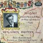 Cover for album: Wolfgang Amadeus Mozart, Benjamin Britten With The Aldeburgh Festival Orchestra – Concerto No. 12 In A Major For Piano And Orchestra (K.414)