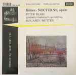 Cover for album: Britten, Peter Pears, London Symphony Orchestra – Nocturne, Op.60