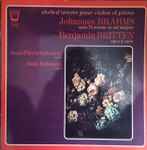 Cover for album: Johannes Brahms / Benjamin Britten, Jean-Pierre Sabouret, Alain Sabouret – Opus 78, Sonate En Sol Majeur / Opus 6, Suite(LP, Stereo)