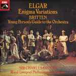 Cover for album: Elgar, Britten, Royal Liverpool Philharmonic Orchestra, Sir Charles Groves – Enigma Variations / Young Person's Guide To The Orchestra, Op. 34(LP, Album, Stereo, Quadraphonic)