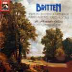 Cover for album: Britten - Sir Alexander Gibson, English Chamber Orchestra – Variations On A Theme Of Frank Bridge , Matinée Musicales, Soirées Musicales