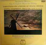 Cover for album: Bournemouth Sinfonietta – Benjamin Britten The Complete Music For Strings