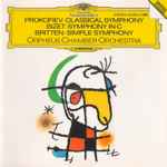 Cover for album: Prokofiev, Britten, Bizet - Orpheus Chamber Orchestra – Symphonies