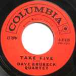 Cover for album: Dave Brubeck Quartet – Take Five / Blue Rondo A La Turk