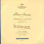 Cover for album: Max Bruch / Peter Tschaikowsky – Violinkonzert Nr. 1 G-Moll Op. 26 / Romeo Und Julia