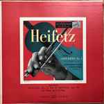 Cover for album: Heifetz, London Symphony Orchestra Conducted By Sir Malcolm Sargent, Bruch, Saint-Saëns, Emanuel Bay – Concerto No. 1 In G Minor, Op. 26; Sonata No. 1 In D Minor, Op.75