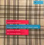 Cover for album: Max Bruch, Wieniawski, Michael Rabin, Sir Adrian Boult – Scottish Fantasy / Violin Concerto No. 1