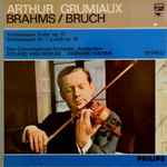 Cover for album: Arthur Grumiaux, Brahms / Bruch, Das Concertgebouw-Orchester, Amsterdam / Eduard van Beinum / Bernard Haitink – Violinkonzert D-dur Op. 77 / Violinkonzert Nr. 1 g-moll Op. 26