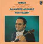 Cover for album: Bruch, Salvatore Accardo, Gewandhausorchester Leipzig, Kurt Masur – Violinkonzerte Nr. 1, Op. 26 / Nr. 2, Op. 44