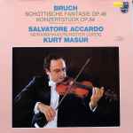 Cover for album: Bruch, Salvatore Accardo, Gewandhausorchester Leipzig, Kurt Masur – Schottische Fantasie Op. 46 / Konzertstück Op. 84