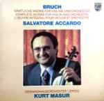 Cover for album: Max Bruch, Salvatore Accardo, Gewandhausorchester Leipzig, Kurt Masur – Complete Works For Violin And Orchestra