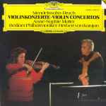 Cover for album: Mendelssohn · Bruch, Anne-Sophie Mutter, Berliner Philharmoniker · Herbert von Karajan – Violinkonzerte = Violin Concertos