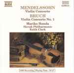 Cover for album: Mendelssohn / Bruch – Violin Concerto / Violin Concerto No. 1