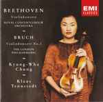 Cover for album: Beethoven, Bruch, The London Philharmonic Orchestra, Kyung-Wha Chung, Klaus Tennstedt – Violinkonzert / Violinkonzert No. 1