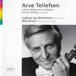 Cover for album: Arve Tellefsen, London Philharmonic Orchestra, Vernon Handley, Ludwig van Beethoven / Max Bruch – Violin Concerto / Violin Concerto In G Minor(CD, Album)