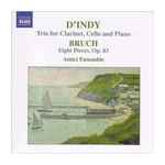 Cover for album: Vincent d'Indy, Max Bruch – D'Indy - Trio for Clarinet, Cello and Piano, Bruch - Eight Pieces, Op. 83(CD, )