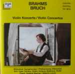 Cover for album: Brahms / Bruch : Münchner Symphoniker (2) / Philharmonia Slavonica Sol.: Ivan Czerkov / Helena Spitkova Cond.: Helmut Bucher / Alberto Lizzio – Violin Konzerte / Violin Concertos(CD, )