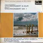Cover for album: Tschaikovsky / Bruch, Michèle Auclair, Herman Krebbers – Violinkonzert D-Dur / Violinkonzert Nr. 1