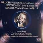 Cover for album: Jascha Heifetz / Bruch, Beethoven, Spohr – Bruch Violin Concertos Nos. 1 And 2 • Beethoven Two Romances • Spohr Violin Concerto No. 8 / 1951-1954 Recordings(CD, Compilation)