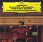 Cover for album: Anton Bruckner, Chicago Symphony Orchestra ∙ Daniel Barenboim – Symphonie Nr. 4 »Romantische« = Symphony No. 4 »Romantic«