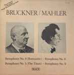 Cover for album: Bruckner, Mahler – Symphony No. 4, Symphony No. 6, Symphony No. 1, Symphony No. 9(5×LP, Stereo)