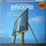 Cover for album: Bruckner, Radio-Sinfonie-Orchester Frankfurt, Eliahu Inbal – Symphonies Nos. 3, 4 & 8(4×LP, Album, Stereo, Box Set, )