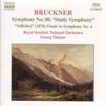 Cover for album: Bruckner - Royal Scottish National Orchestra, Georg Tintner – Symphony No. 00, 