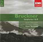 Cover for album: Bruckner, Berliner Philharmoniker, The London Philharmonic Orchestra, Klaus Tennstedt – Symphonies 4 & 8